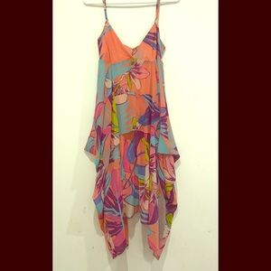 Floral summer dress.